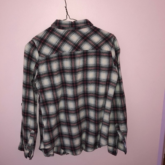 Plaid Button-Up Flannel - Picture 2 of 2